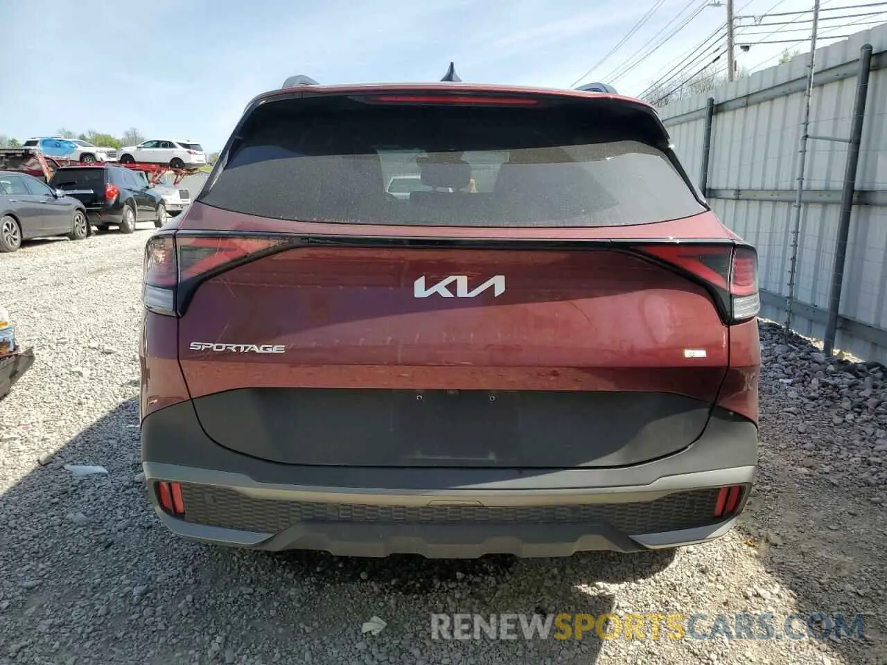 6 fotografías del automóvil dañado 5XYK6CDF4RG211992 KIA SPORTAGE X 2024