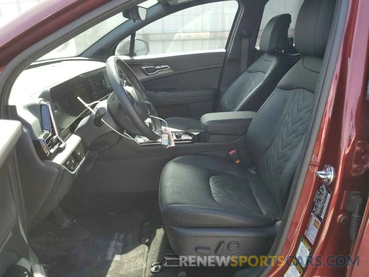 7 fotografías del automóvil dañado 5XYK6CDF4RG211992 KIA SPORTAGE X 2024