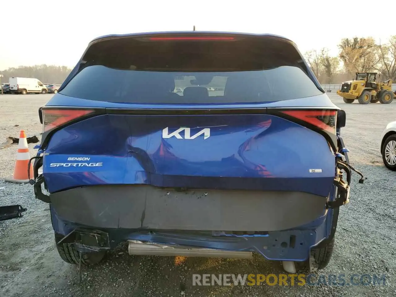 6 fotografías del automóvil dañado 5XYK6CDF5RG207529 KIA SPORTAGE X 2024