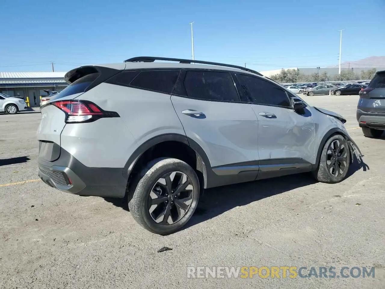3 fotografías del automóvil dañado 5XYK6CDF7RG153165 KIA SPORTAGE X 2024