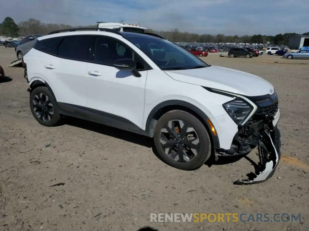 4 fotografías del automóvil dañado 5XYK6CDF7RG195609 KIA SPORTAGE X 2024