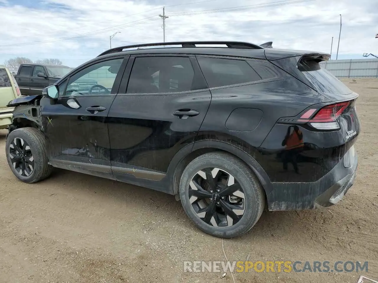 2 fotografías del automóvil dañado 5XYK6CDF8RG158584 KIA SPORTAGE X 2024