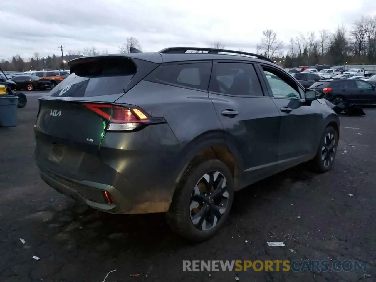 3 fotografías del automóvil dañado 5XYK6CDF8RG201921 KIA SPORTAGE X 2024