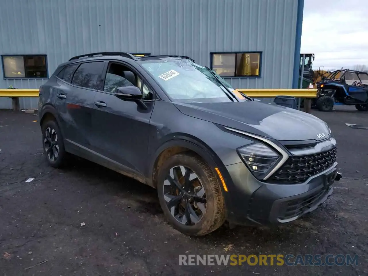 4 fotografías del automóvil dañado 5XYK6CDF8RG201921 KIA SPORTAGE X 2024