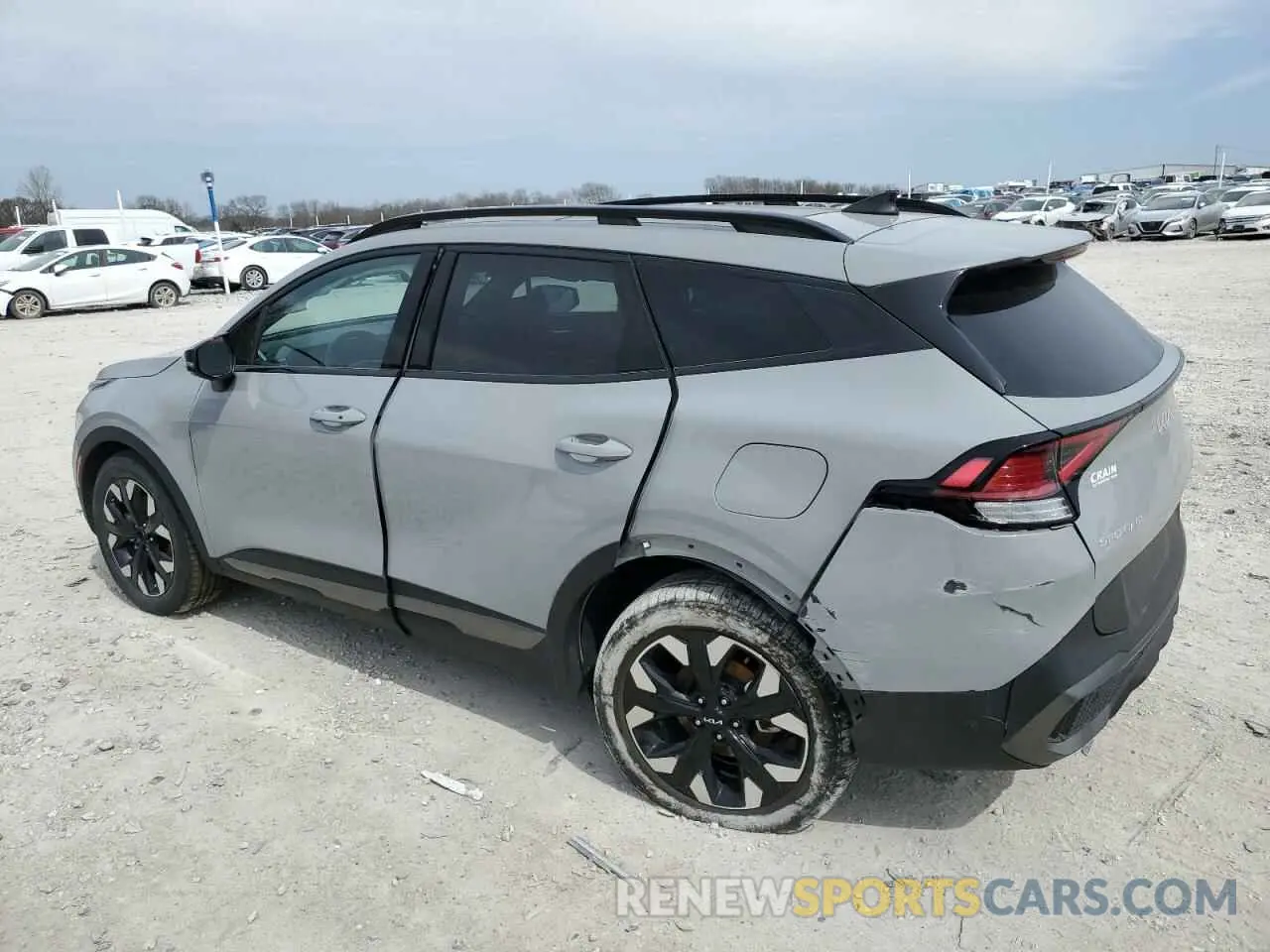 2 fotografías del automóvil dañado 5XYK6CDF8RG206617 KIA SPORTAGE X 2024