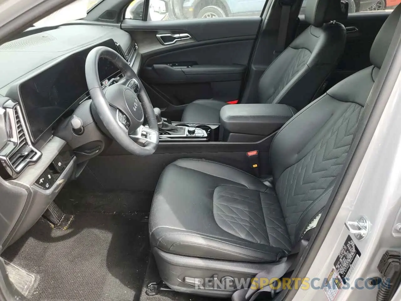 7 fotografías del automóvil dañado 5XYK6CDF8RG206617 KIA SPORTAGE X 2024