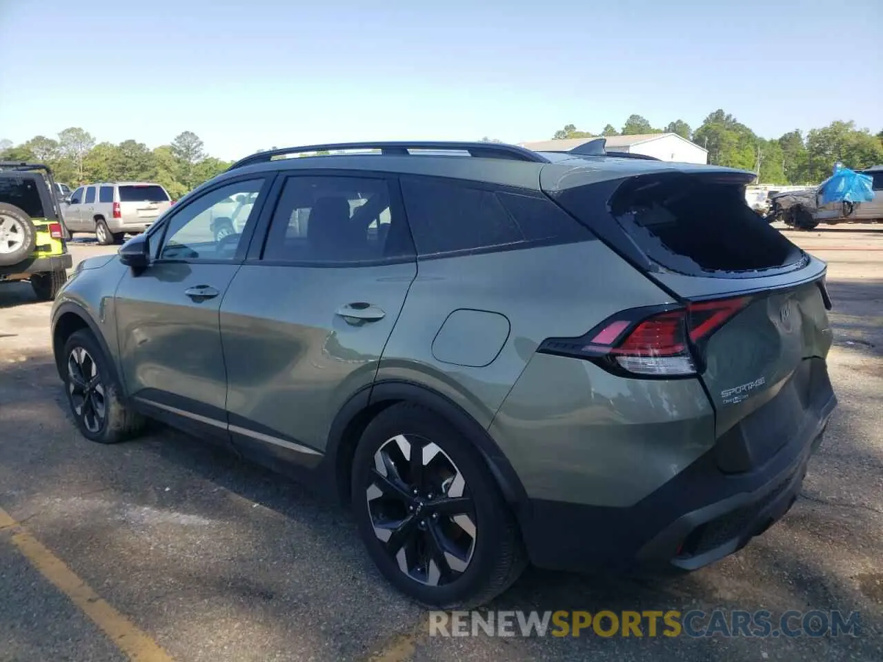 2 fotografías del automóvil dañado 5XYK6CDF9RG152311 KIA SPORTAGE X 2024