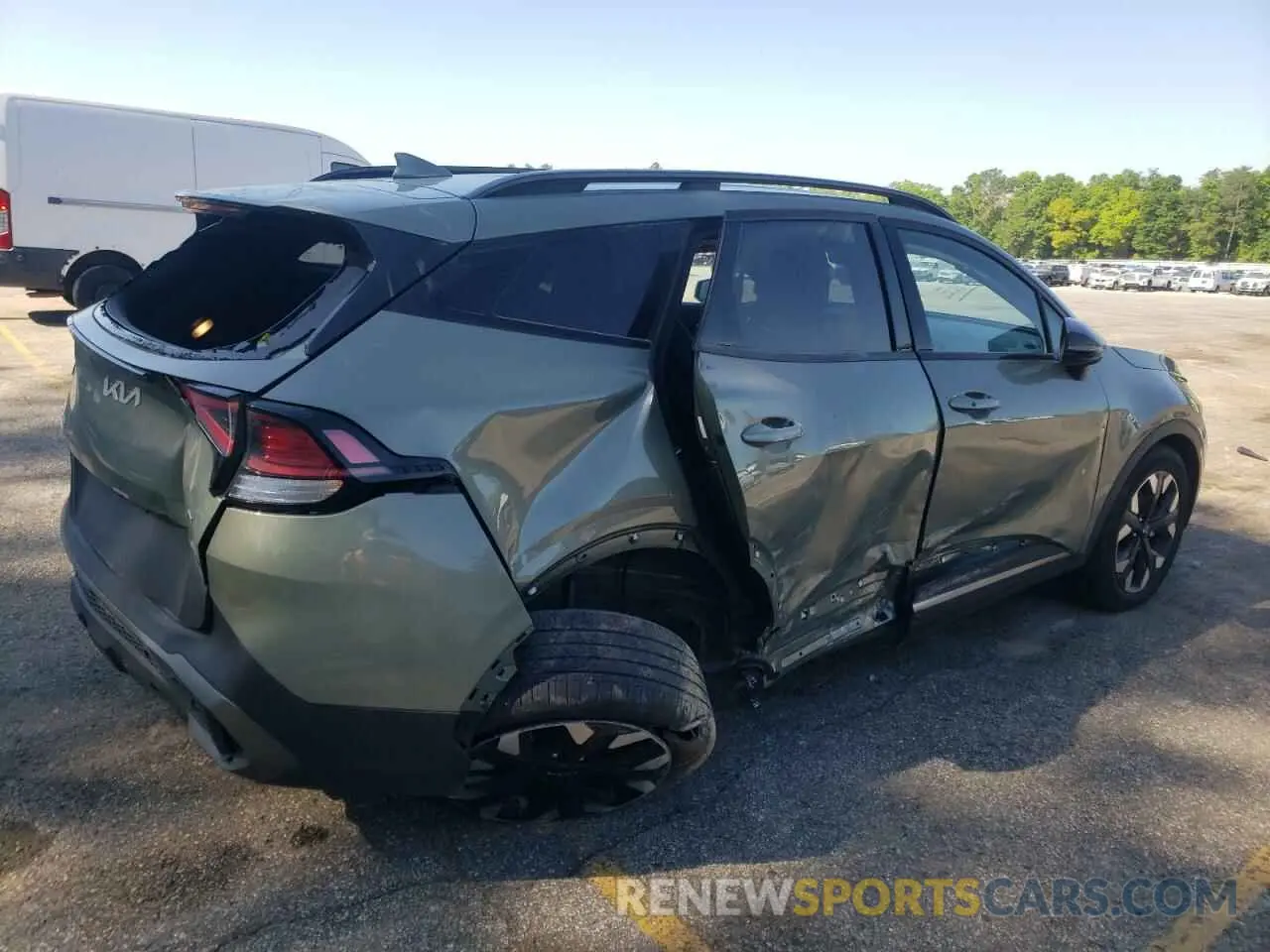 3 fotografías del automóvil dañado 5XYK6CDF9RG152311 KIA SPORTAGE X 2024
