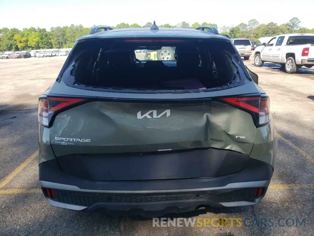 6 fotografías del automóvil dañado 5XYK6CDF9RG152311 KIA SPORTAGE X 2024