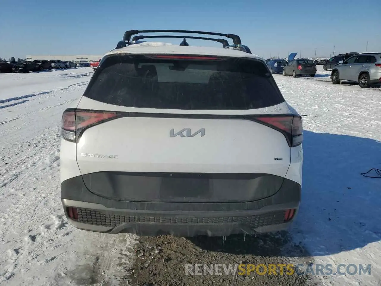 6 fotografías del automóvil dañado 5XYK6CDF9RG211227 KIA SPORTAGE X 2024