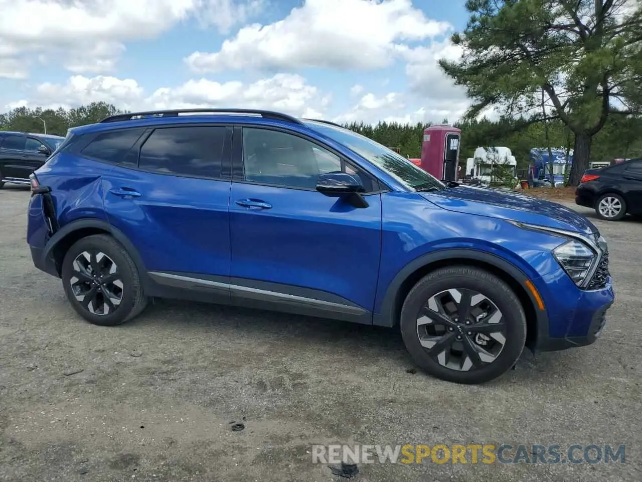4 fotografías del automóvil dañado 5XYK6CDFXRG140586 KIA SPORTAGE X 2024