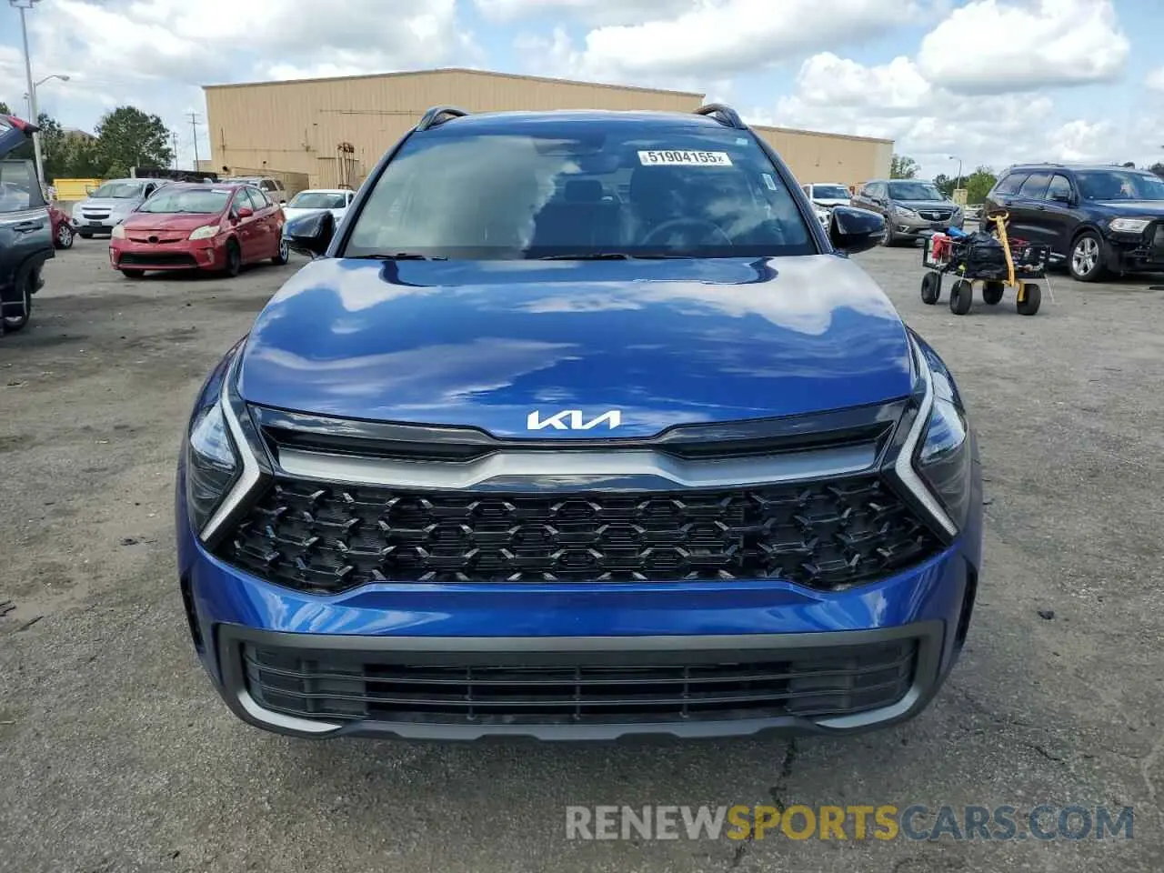 5 fotografías del automóvil dañado 5XYK6CDFXRG140586 KIA SPORTAGE X 2024