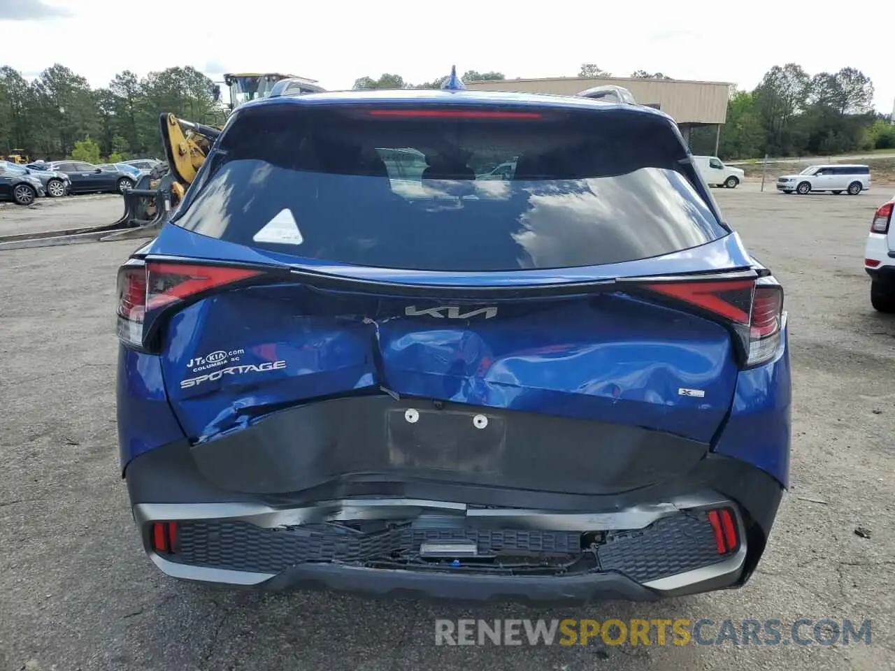 6 fotografías del automóvil dañado 5XYK6CDFXRG140586 KIA SPORTAGE X 2024