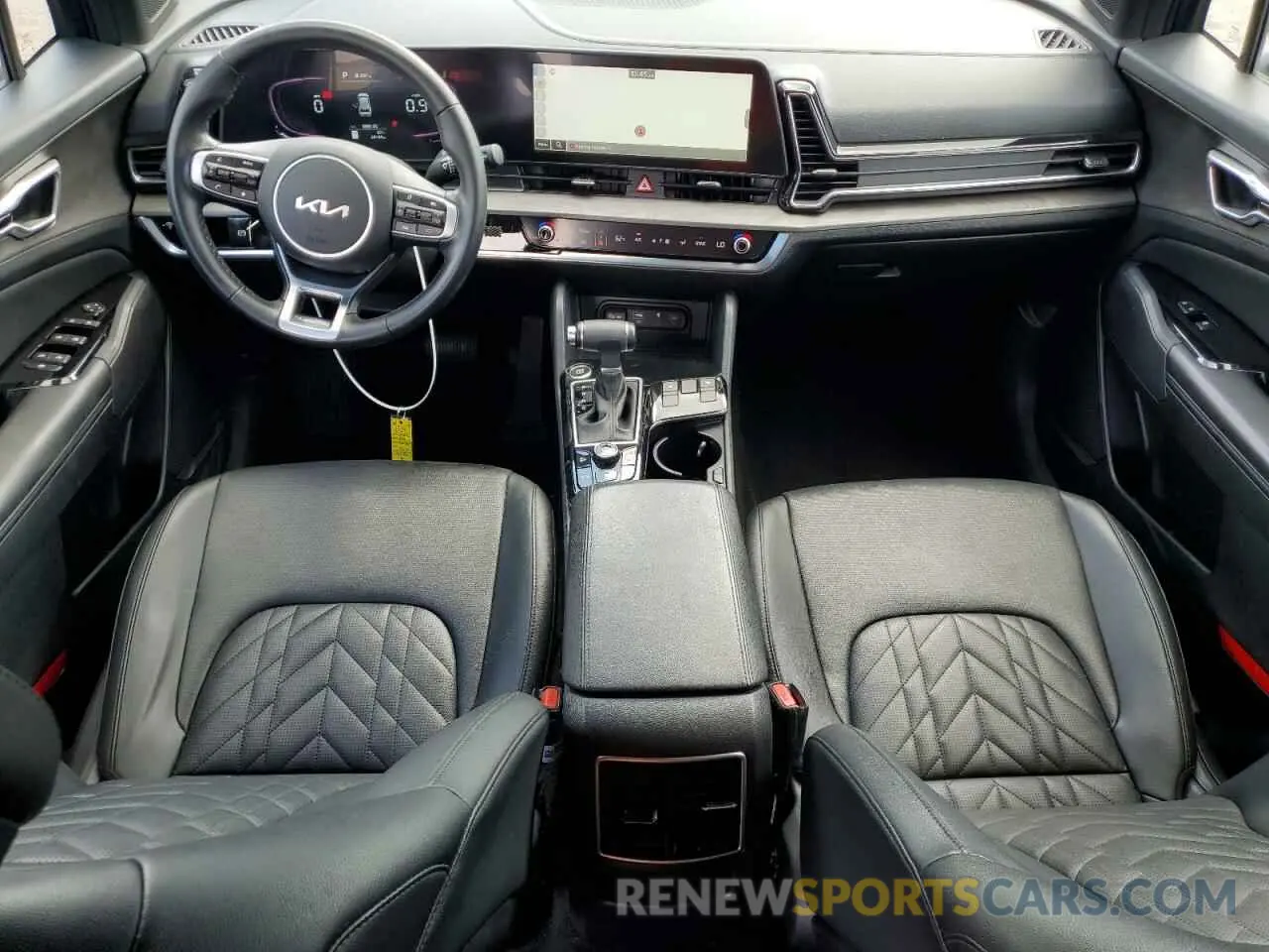 8 fotografías del automóvil dañado 5XYK6CDFXRG140586 KIA SPORTAGE X 2024