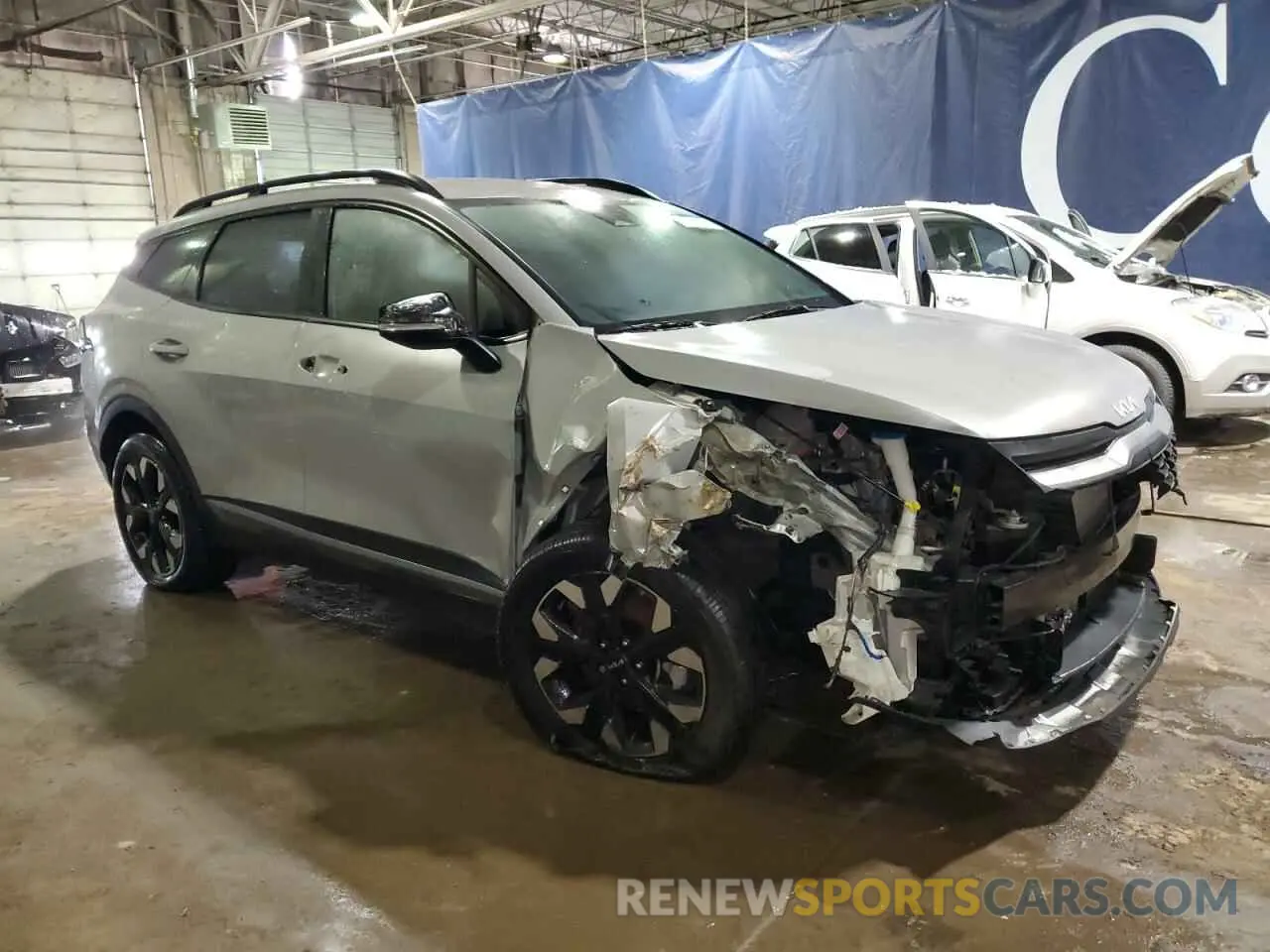 4 fotografías del automóvil dañado 5XYK6CDFXRG178660 KIA SPORTAGE X 2024