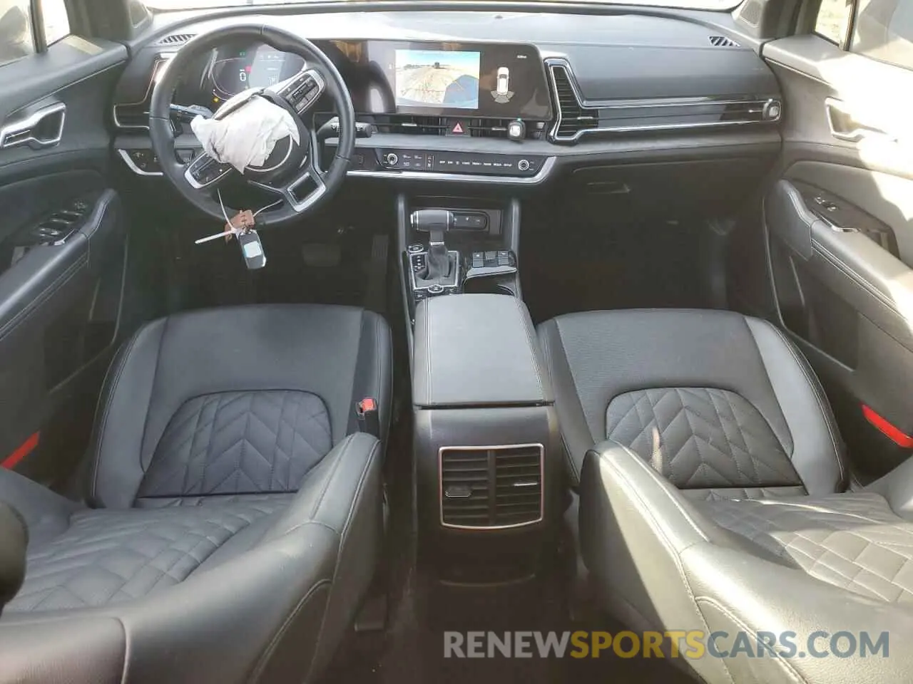 8 fotografías del automóvil dañado 5XYK6CDFXRG194101 KIA SPORTAGE X 2024