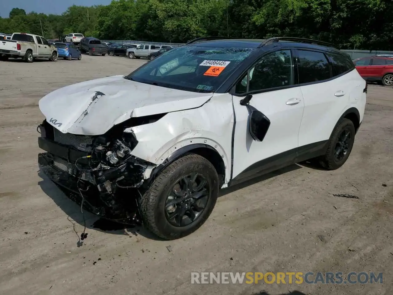 1 fotografías del automóvil dañado 5XYK7CDF0RG180544 KIA SPORTAGE X 2024