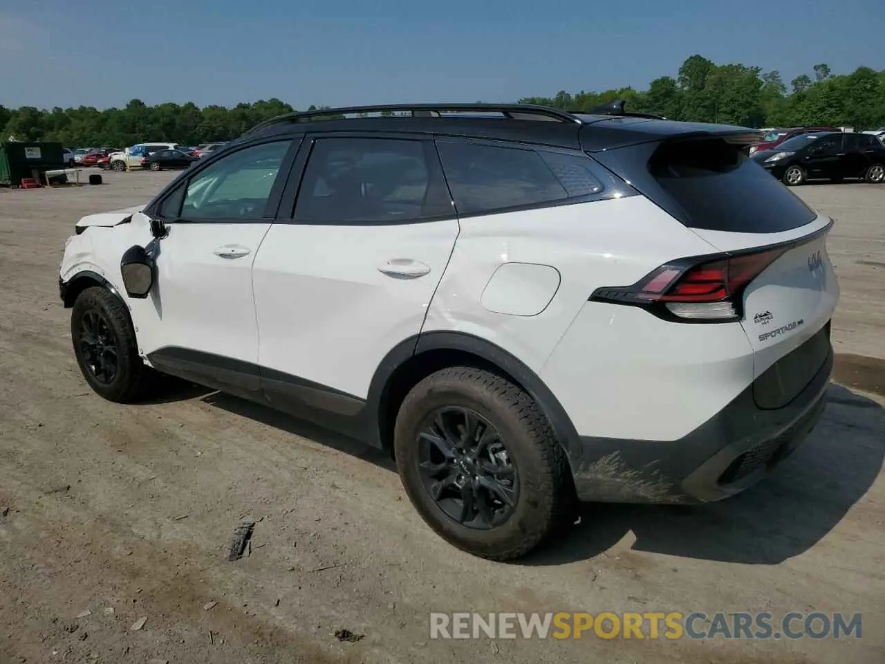 2 fotografías del automóvil dañado 5XYK7CDF0RG180544 KIA SPORTAGE X 2024