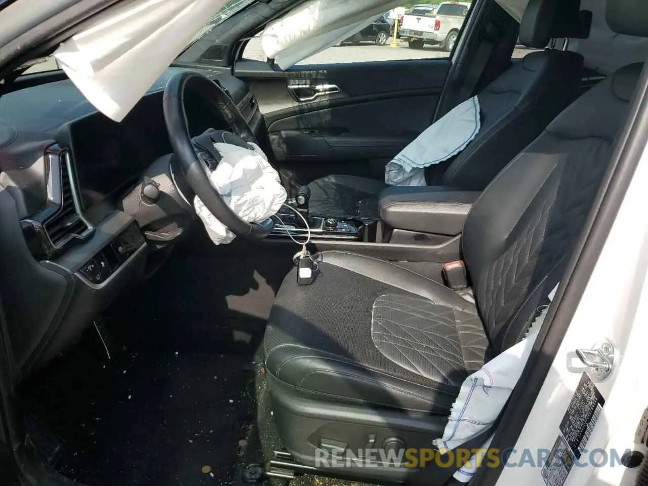 7 fotografías del automóvil dañado 5XYK7CDF0RG180544 KIA SPORTAGE X 2024