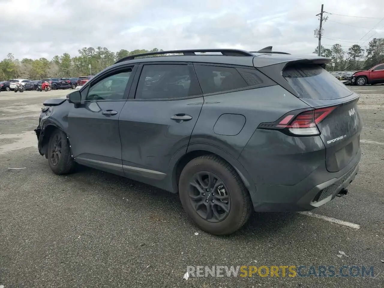 2 fotografías del automóvil dañado 5XYK7CDF0RG231833 KIA SPORTAGE X 2024