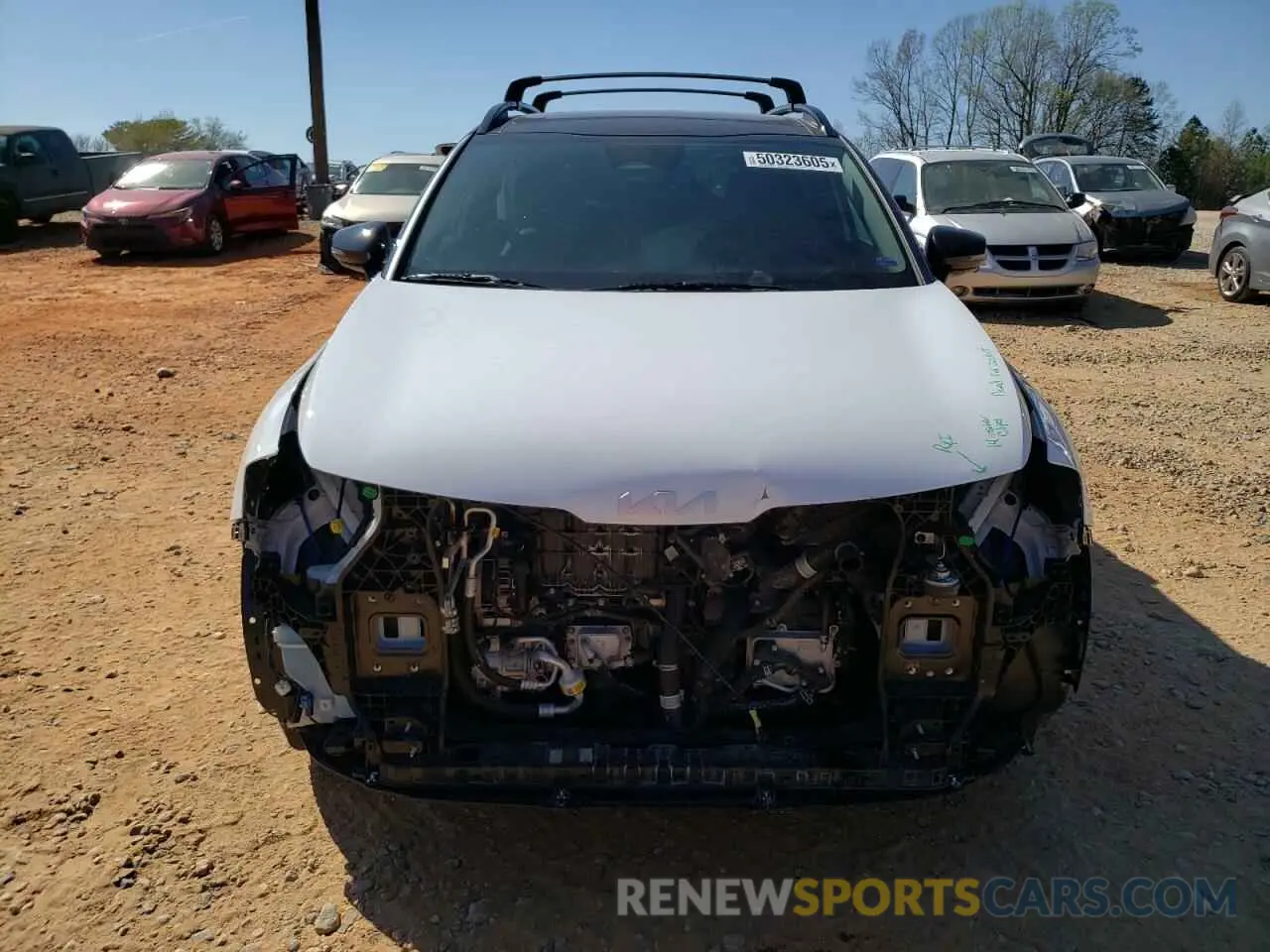 5 fotografías del automóvil dañado 5XYK7CDF6RG175705 KIA SPORTAGE X 2024