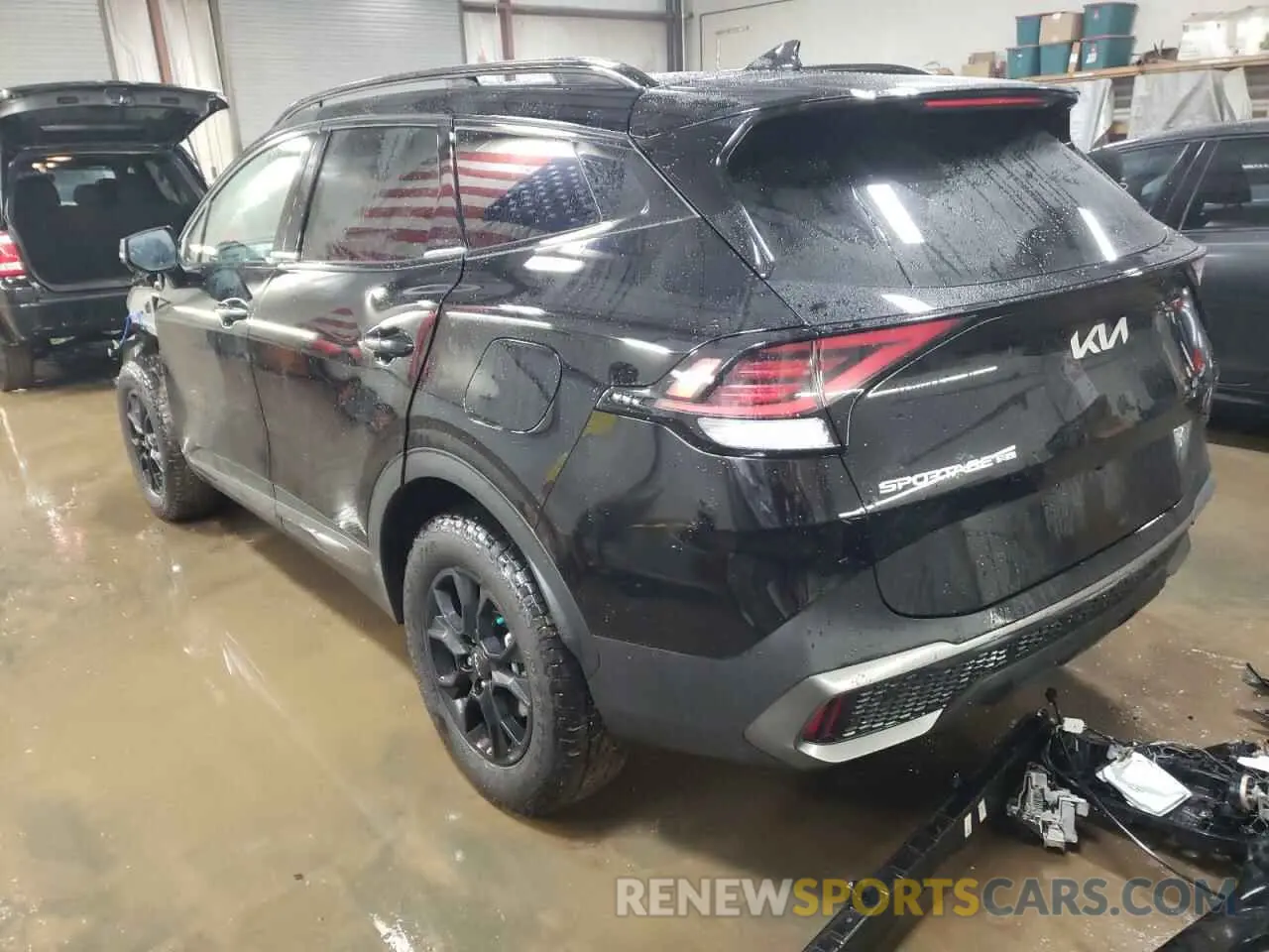 2 fotografías del automóvil dañado 5XYK7CDF9RG210110 KIA SPORTAGE X 2024