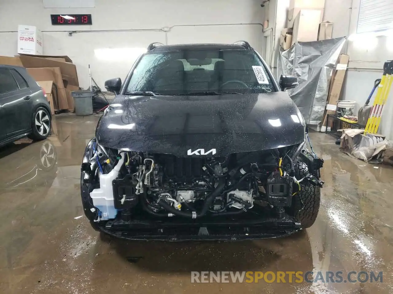 5 fotografías del automóvil dañado 5XYK7CDF9RG210110 KIA SPORTAGE X 2024