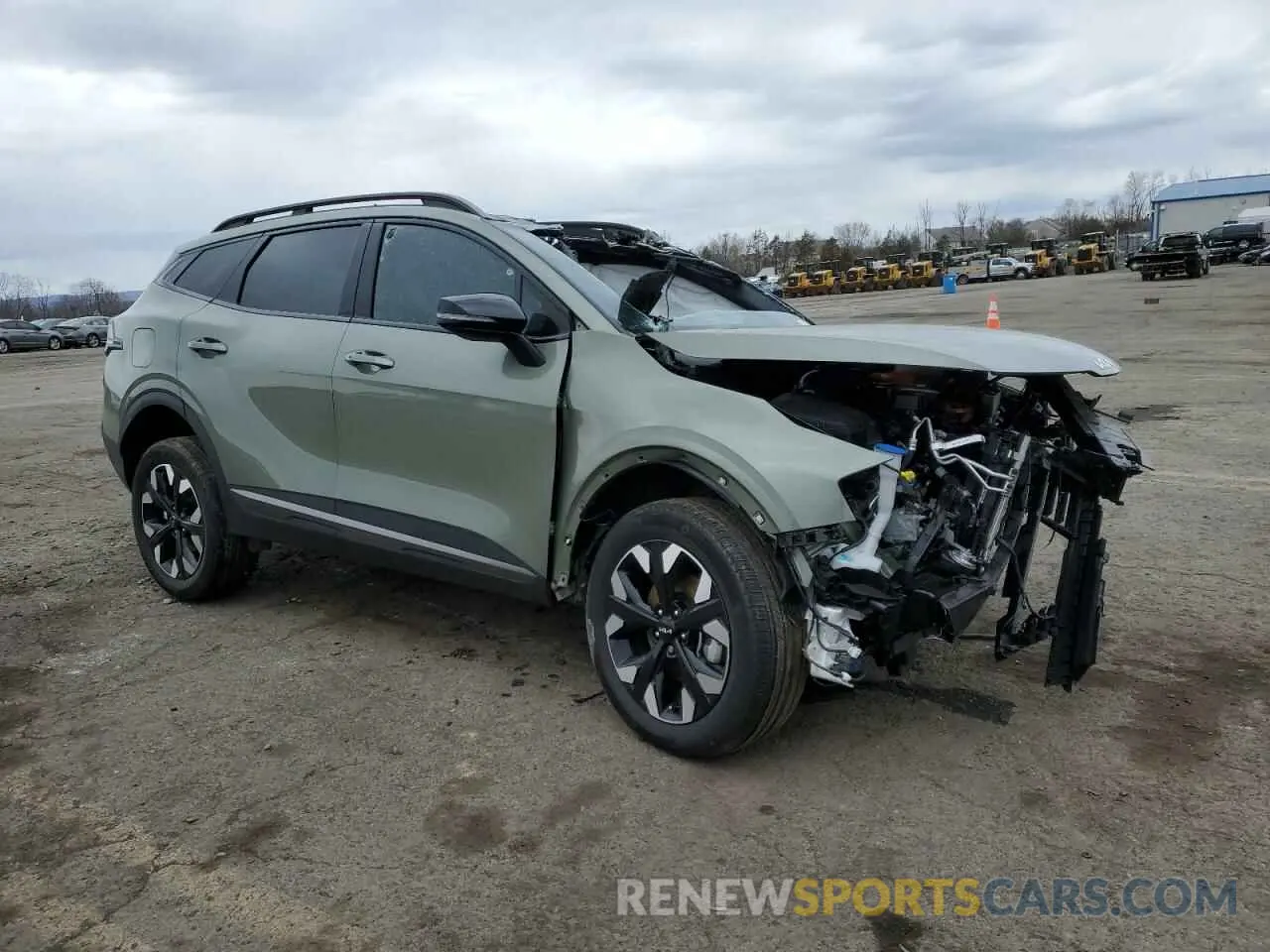 4 fotografías del automóvil dañado KNDPYDDH9R7141586 KIA SPORTAGE X 2024