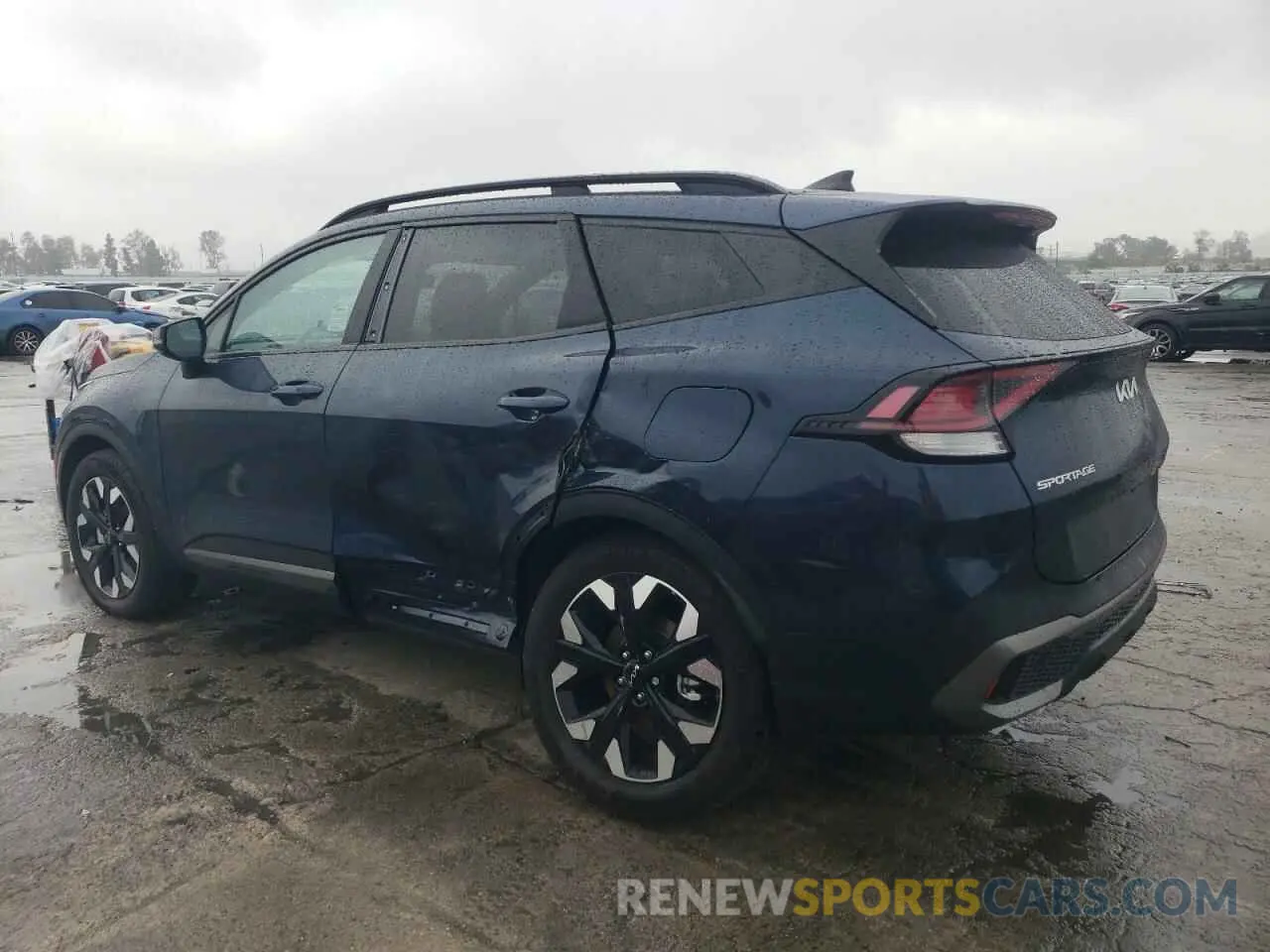 2 fotografías del automóvil dañado KNDPYDDHXR7148160 KIA SPORTAGE X 2024
