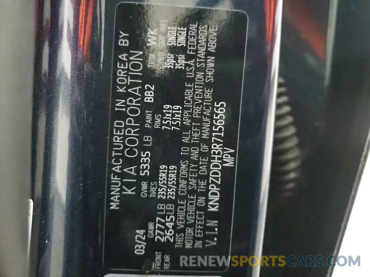 13 fotografías del automóvil dañado KNDPZDDH3R7156565 KIA SPORTAGE X 2024