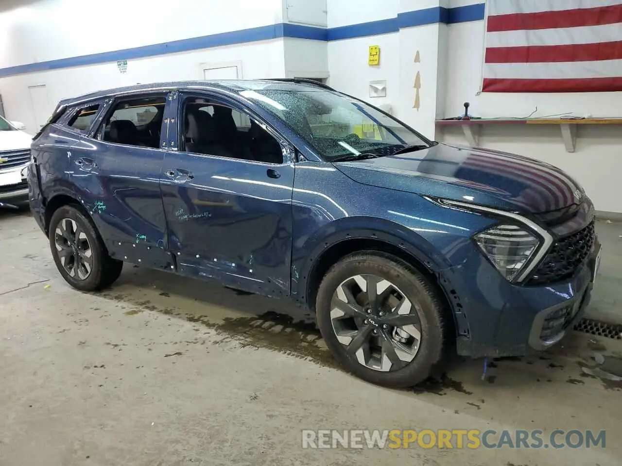4 fotografías del automóvil dañado KNDPZDDH3R7156565 KIA SPORTAGE X 2024