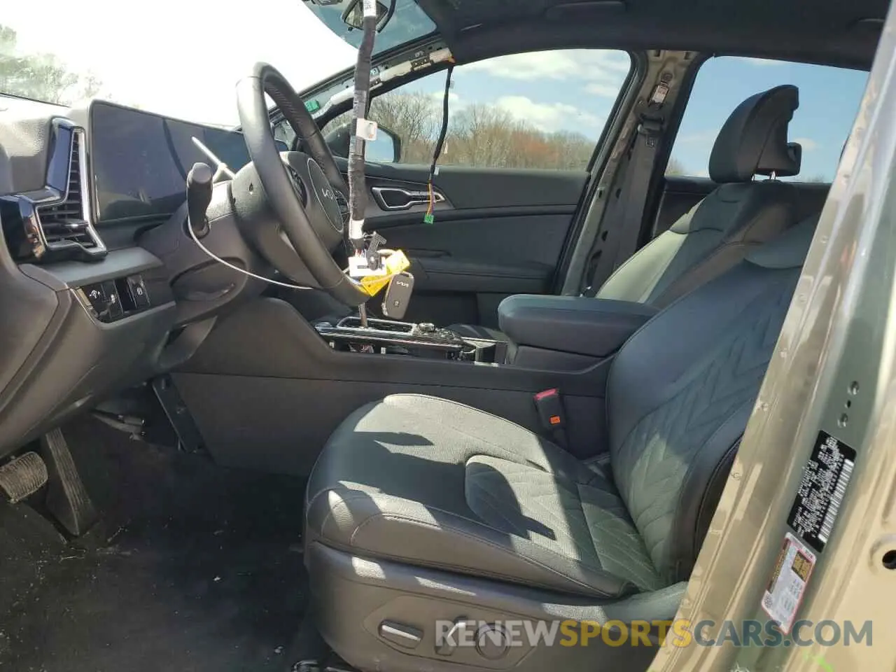 7 fotografías del automóvil dañado 5XYK6CDF9SG277203 KIA SPORTAGE X 2025