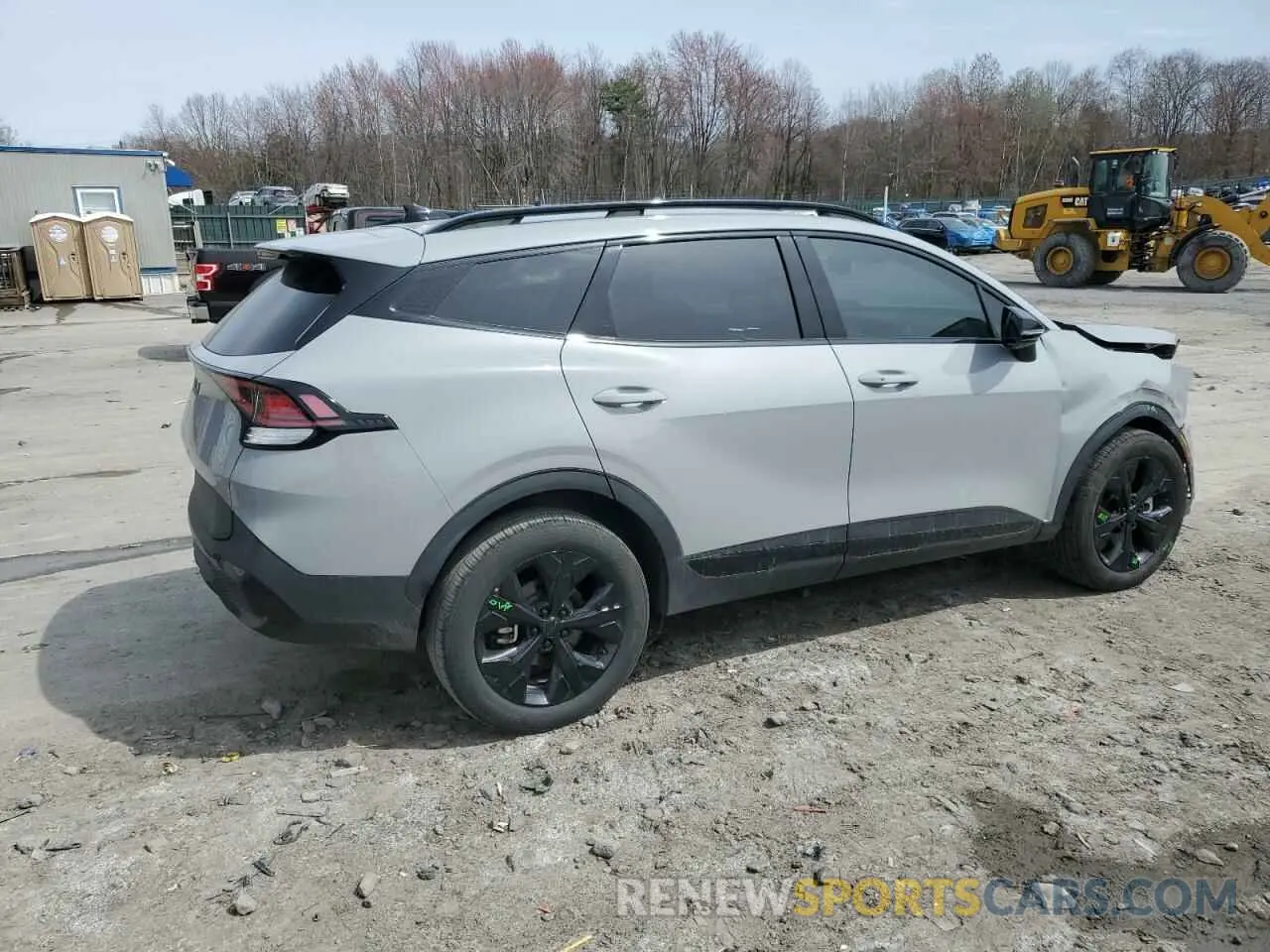 3 fotografías del automóvil dañado 5XYK6CDFXSG278716 KIA SPORTAGE X 2025