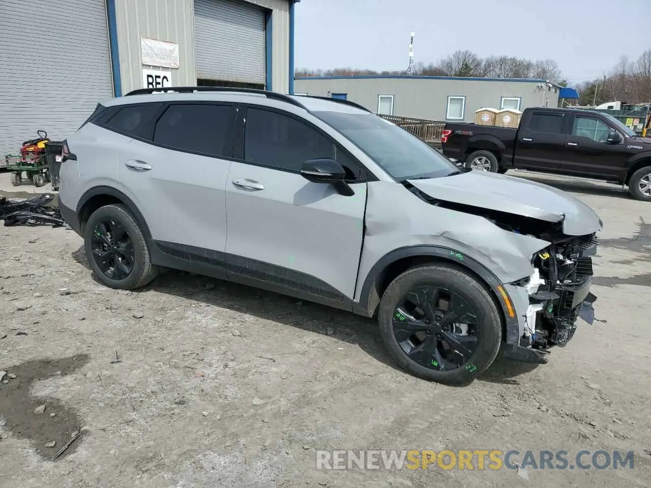 4 fotografías del automóvil dañado 5XYK6CDFXSG278716 KIA SPORTAGE X 2025