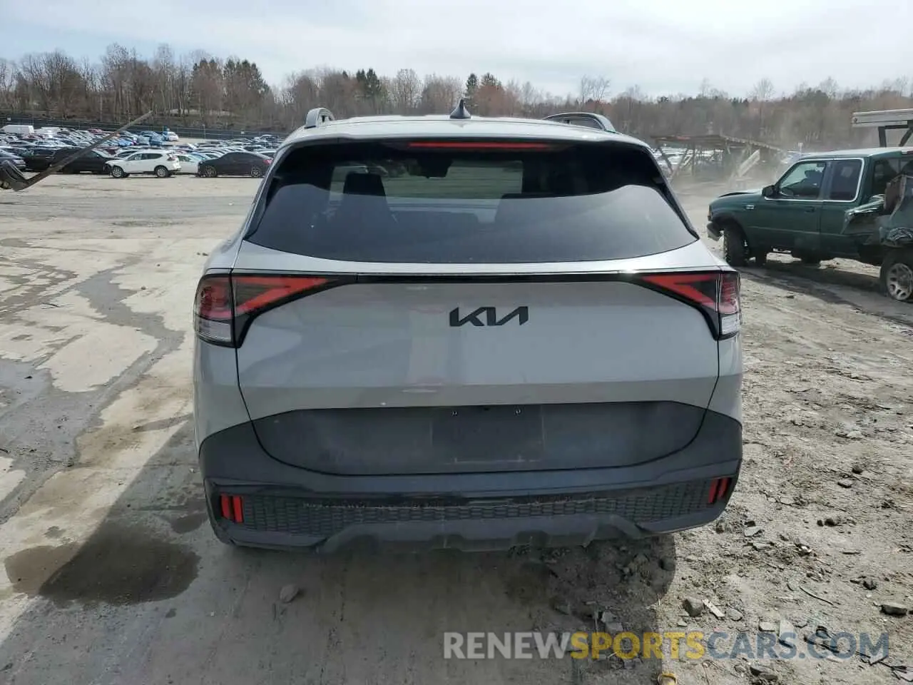 6 fotografías del automóvil dañado 5XYK6CDFXSG278716 KIA SPORTAGE X 2025
