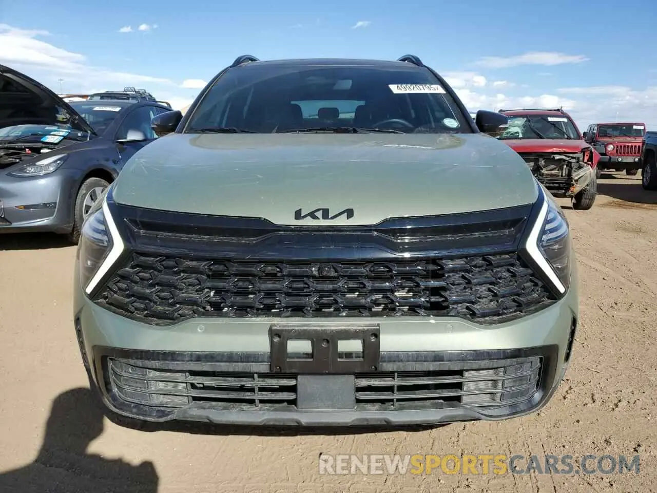 5 fotografías del automóvil dañado 5XYK7CDF6SG263112 KIA SPORTAGE X 2025