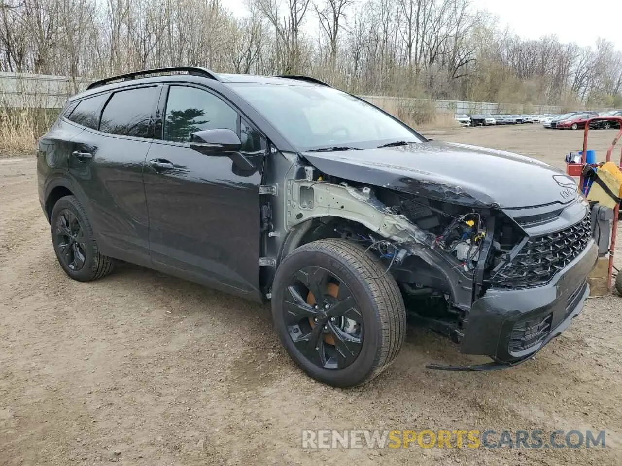 4 fotografías del automóvil dañado KNDPZDDH8S7188823 KIA SPORTAGE X 2025
