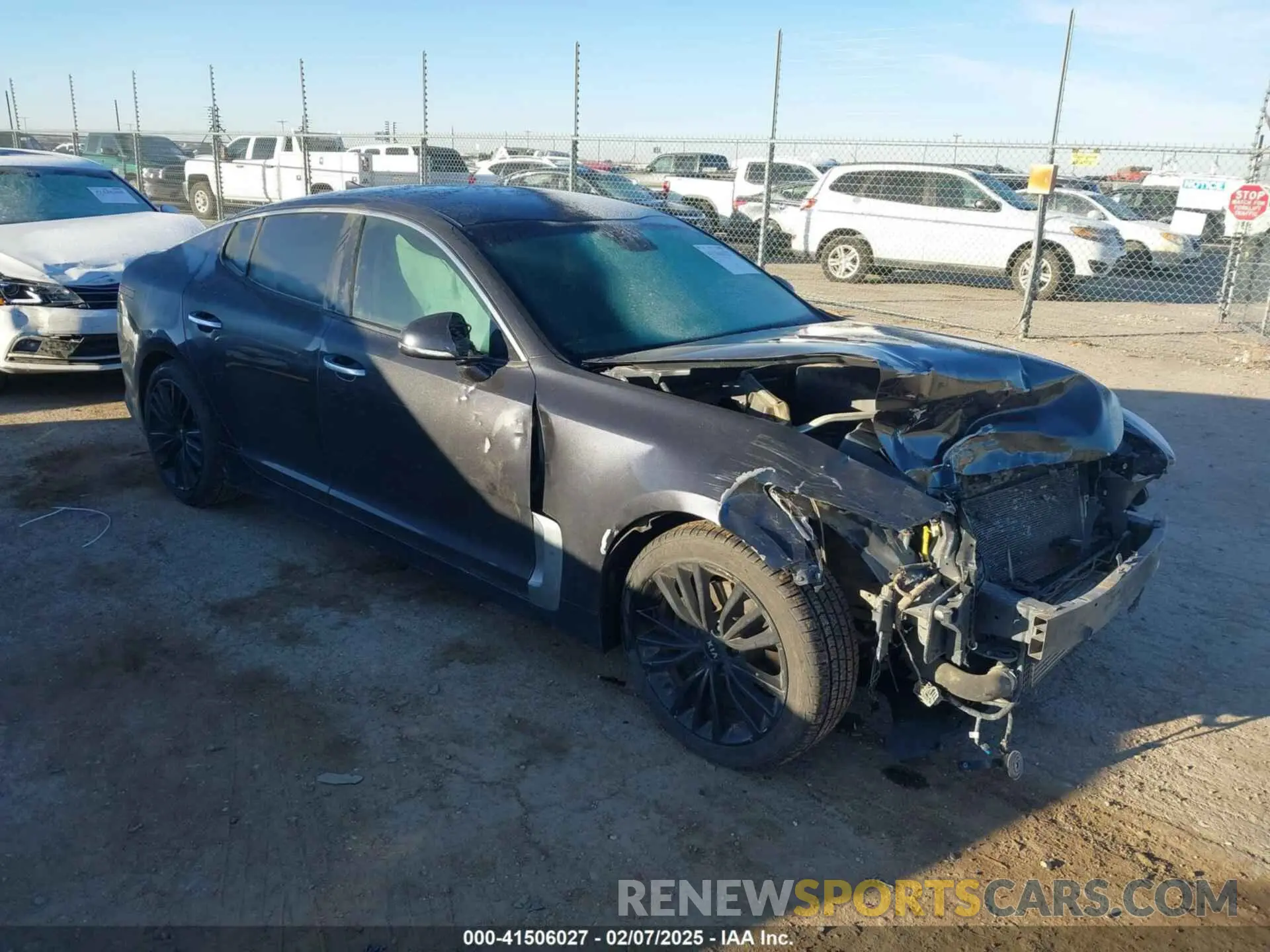 1 fotografías del automóvil dañado KNAE15LA0K6053900 KIA STINGER 2019