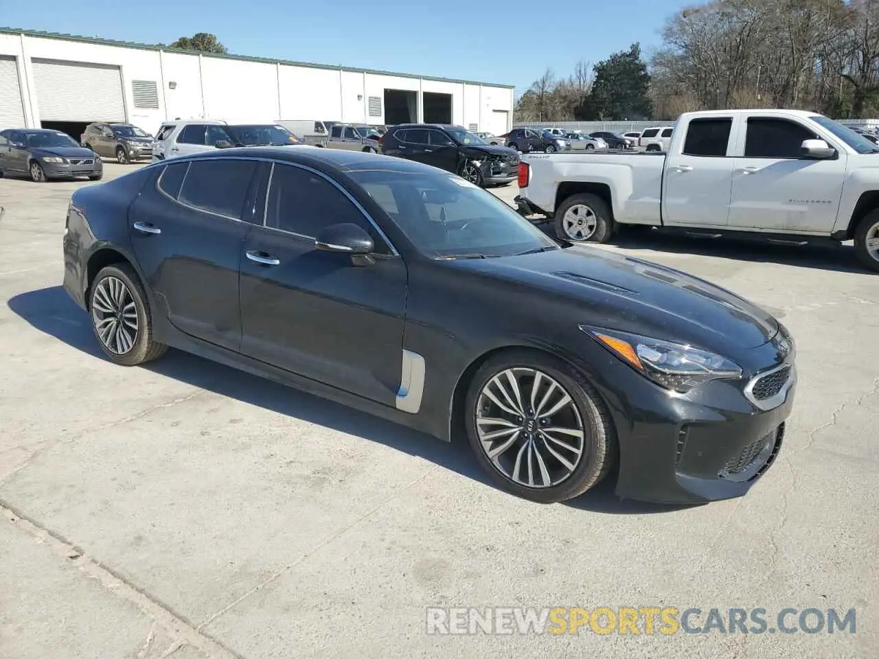 4 fotografías del automóvil dañado KNAE15LA0K6063911 KIA STINGER 2019