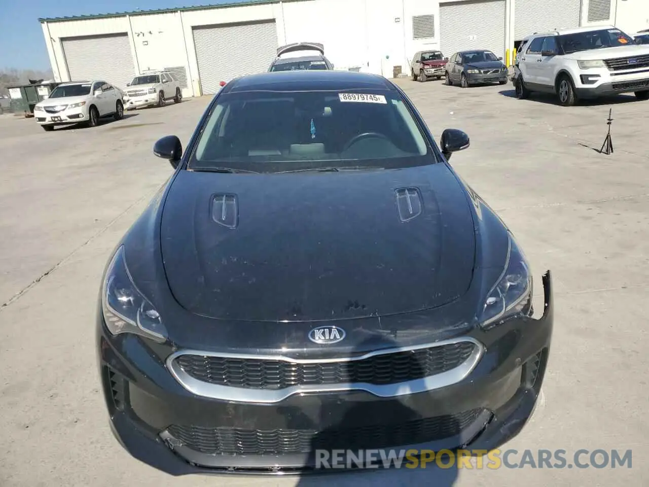 5 fotografías del automóvil dañado KNAE15LA0K6063911 KIA STINGER 2019
