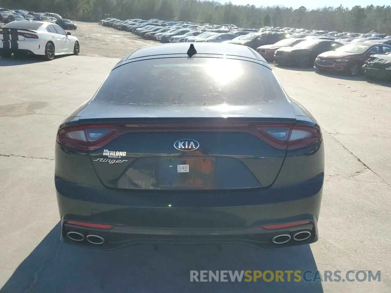 6 fotografías del automóvil dañado KNAE15LA0K6063911 KIA STINGER 2019