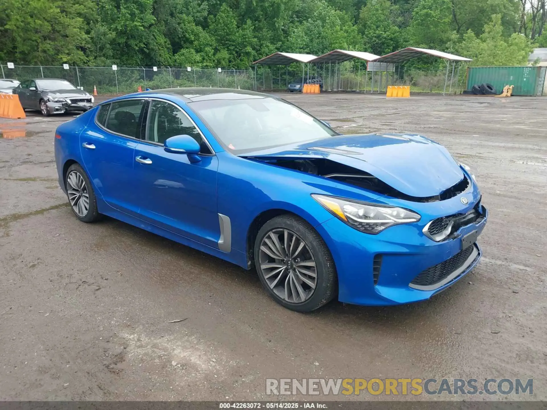 1 fotografías del automóvil dañado KNAE15LA1K6059284 KIA STINGER 2019
