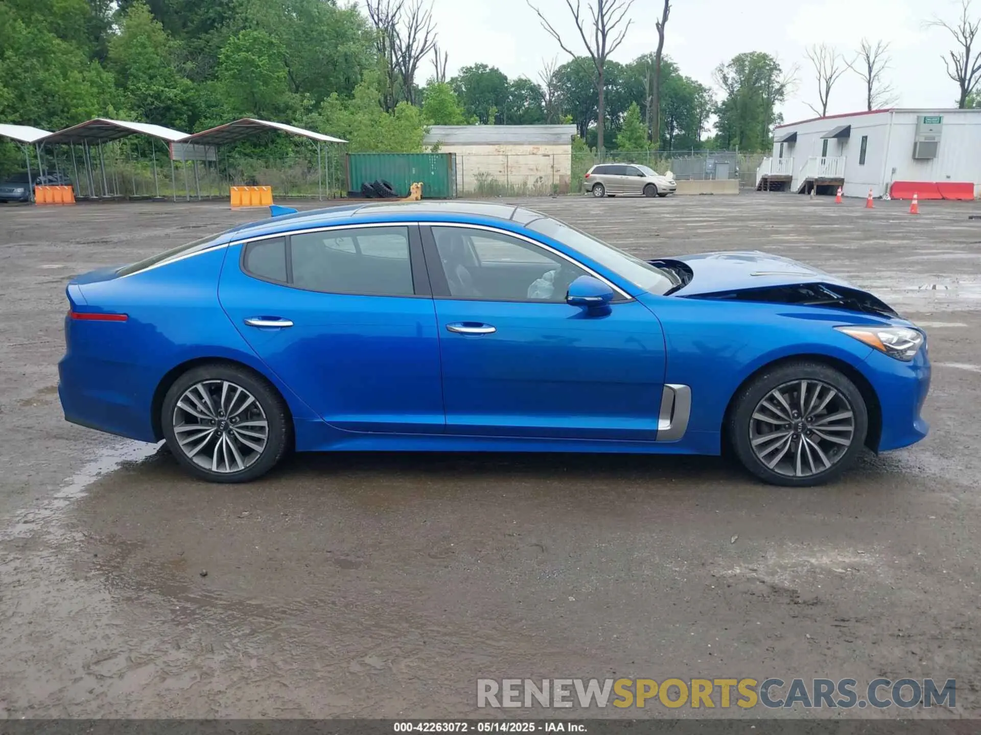13 fotografías del automóvil dañado KNAE15LA1K6059284 KIA STINGER 2019