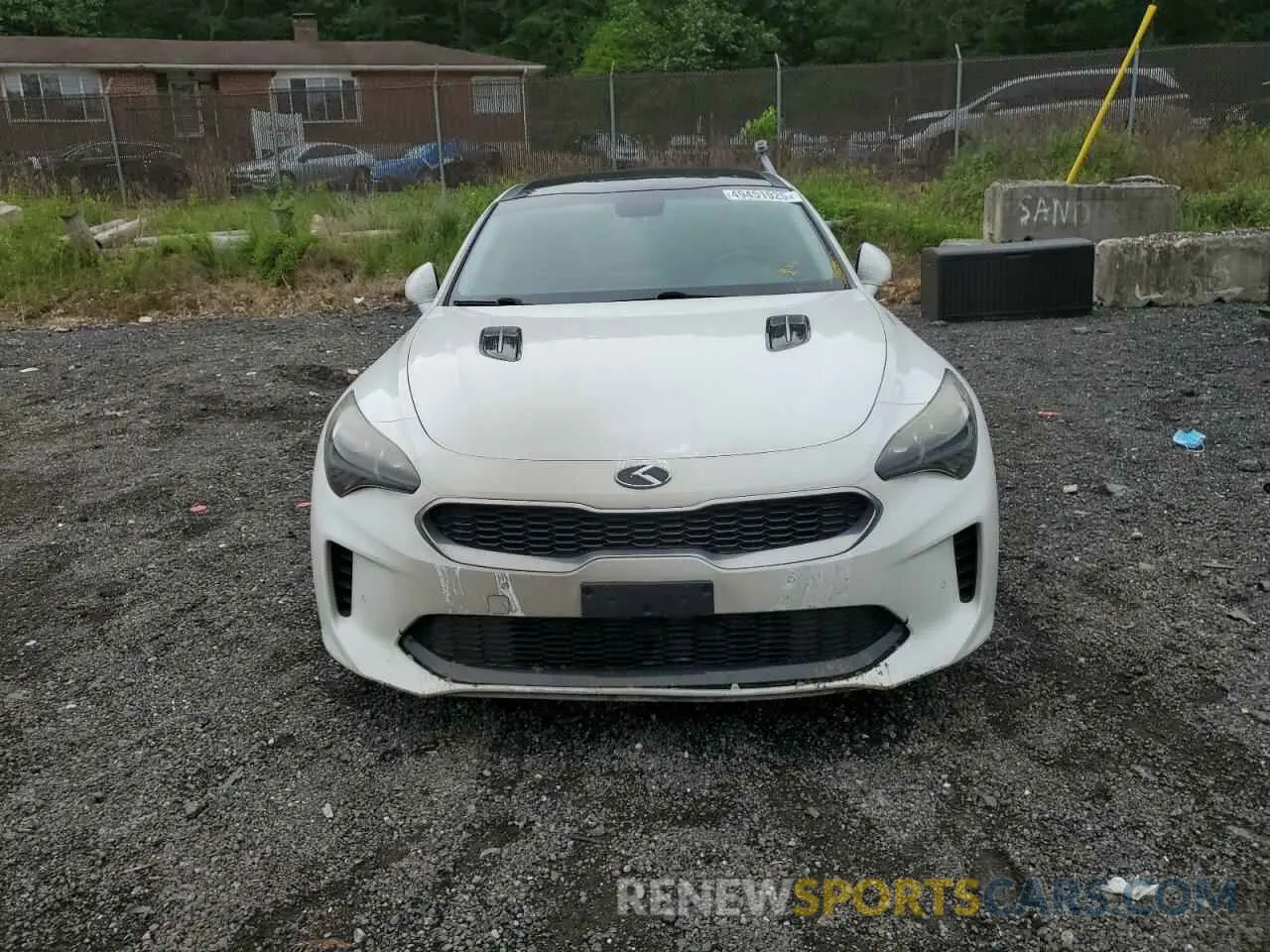 5 fotografías del automóvil dañado KNAE15LA2K6050030 KIA STINGER 2019