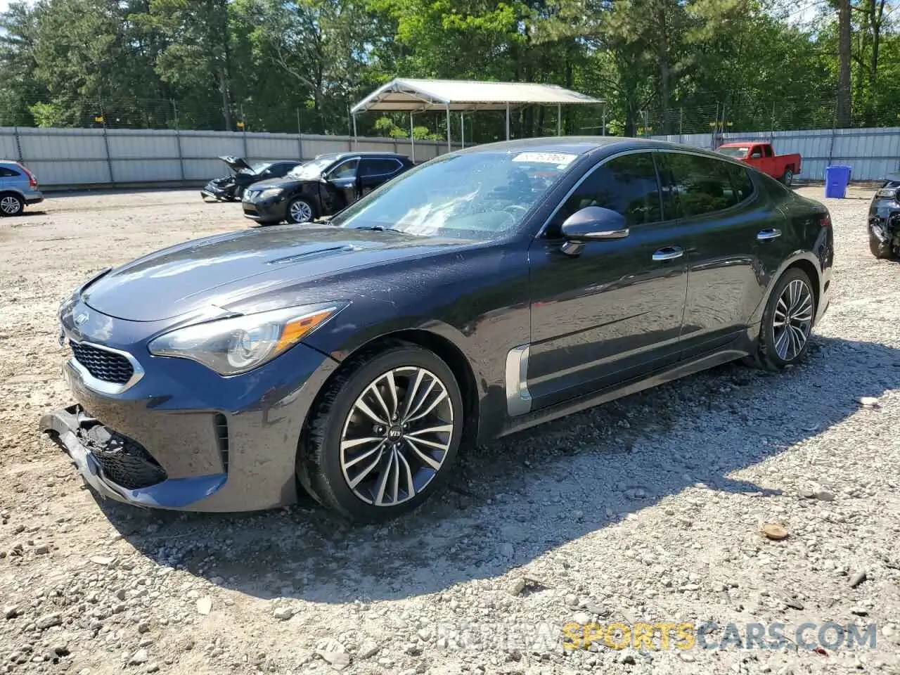 1 fotografías del automóvil dañado KNAE15LA3K6064048 KIA STINGER 2019