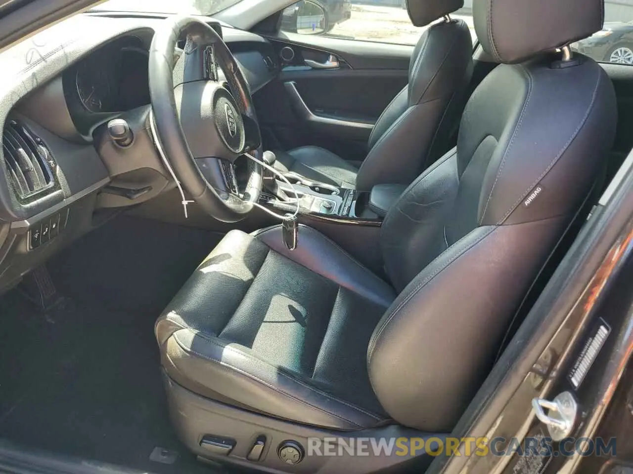 7 fotografías del automóvil dañado KNAE15LA3K6064048 KIA STINGER 2019