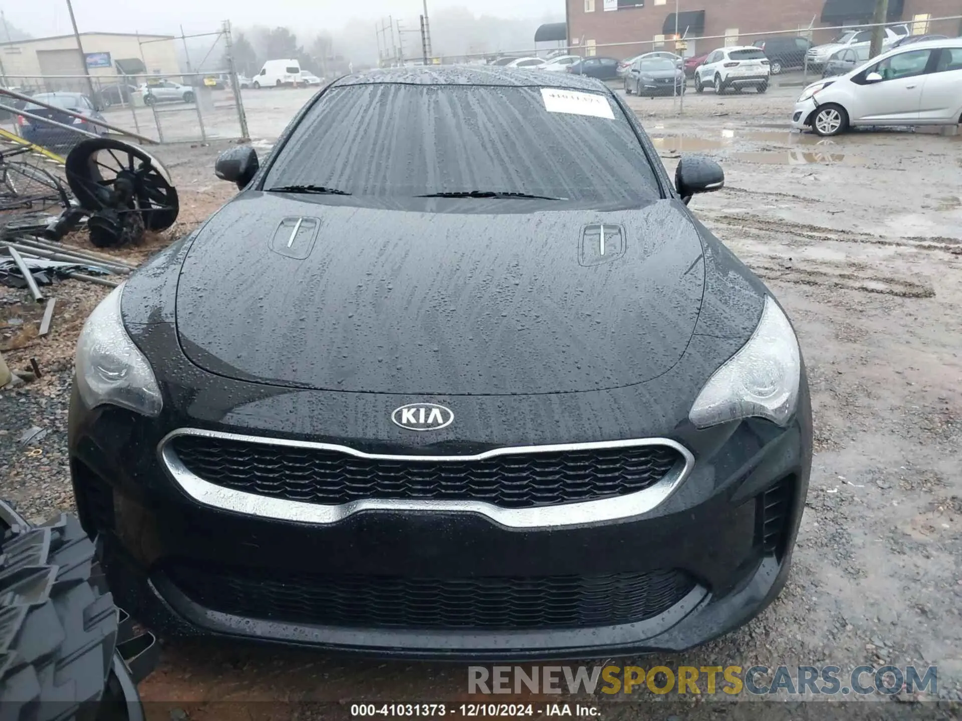 12 fotografías del automóvil dañado KNAE15LA6K6069504 KIA STINGER 2019