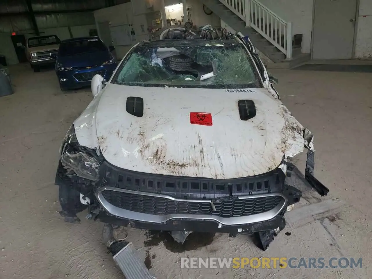 5 fotografías del automóvil dañado KNAE15LA7K6045924 KIA STINGER 2019