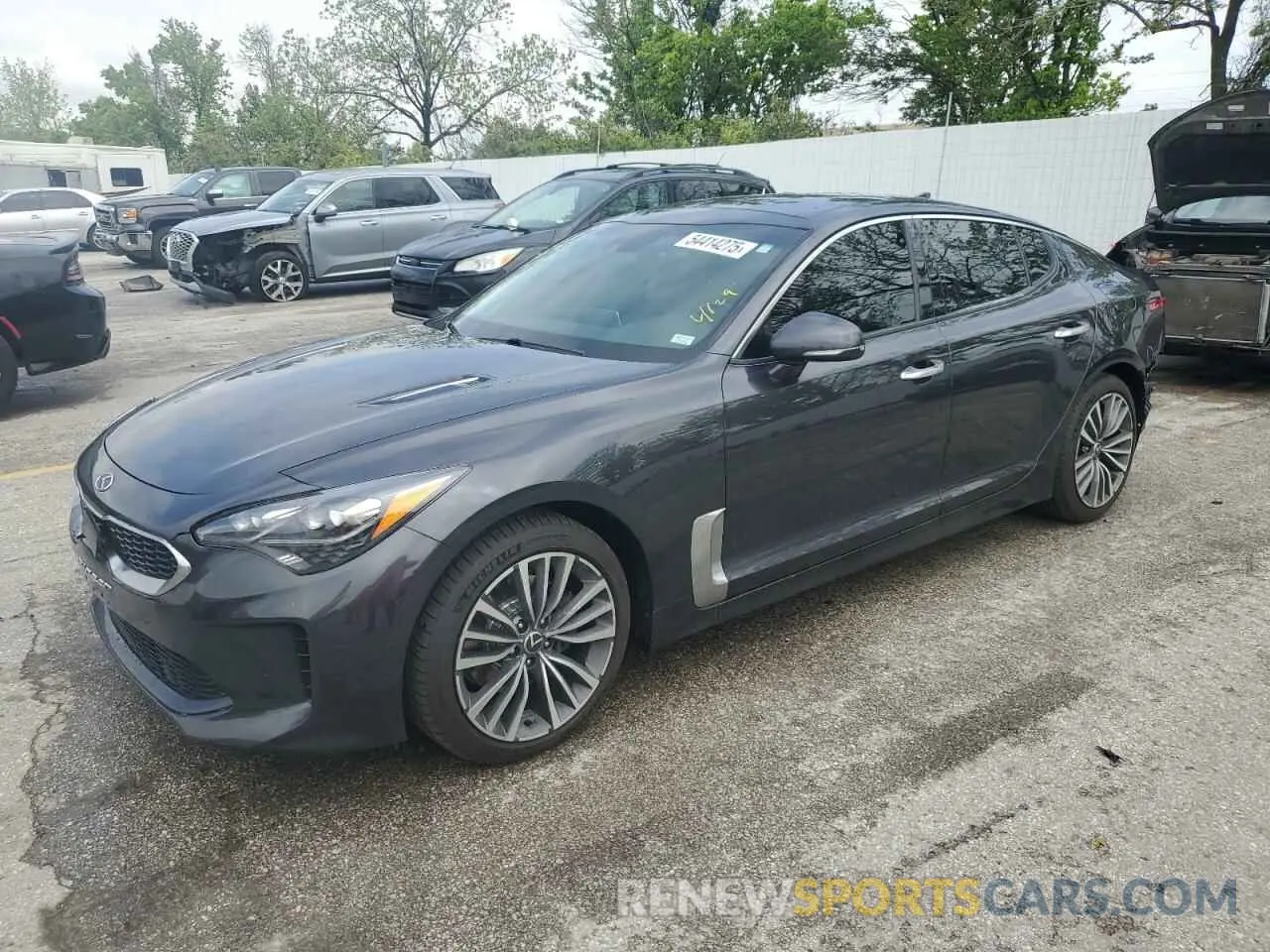 1 fotografías del automóvil dañado KNAE25LA3K6058487 KIA STINGER 2019
