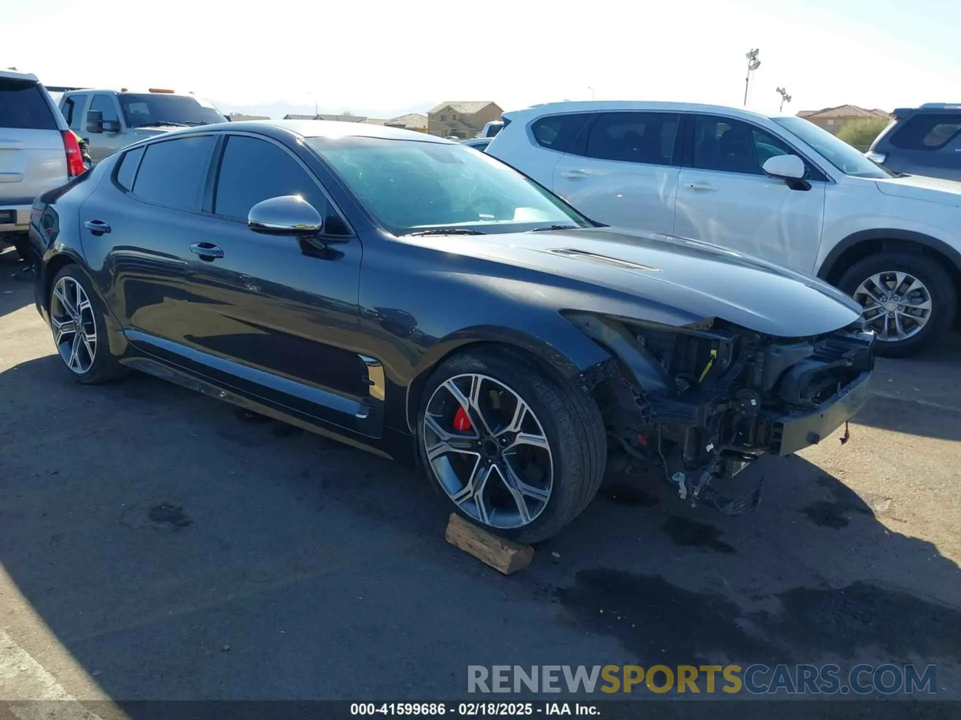 1 fotografías del automóvil dañado KNAE35LC3K6059198 KIA STINGER 2019